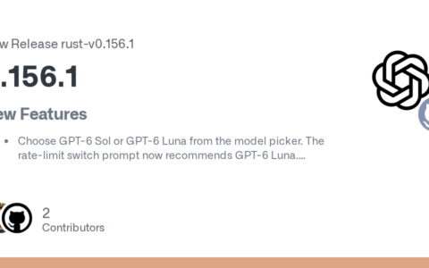 Codex观察分享：New Features Choose GPT 6 Sol or