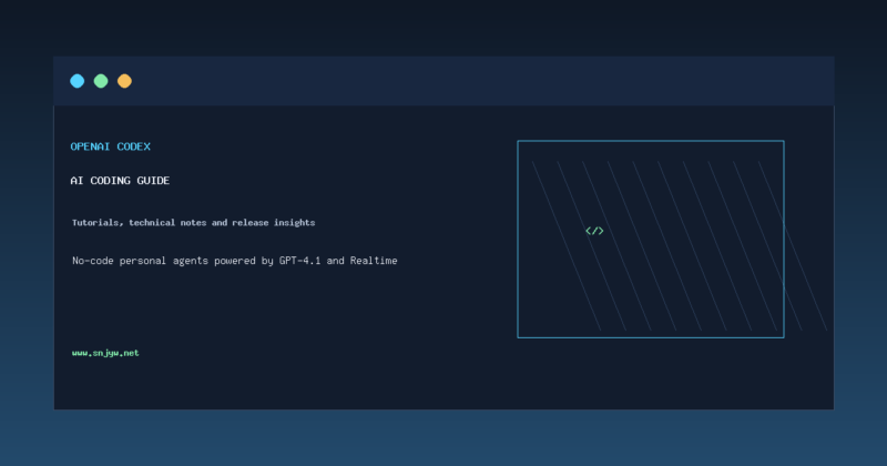 No-code personal agents, powered by GPT-4.1 and Realtime-codex中转站